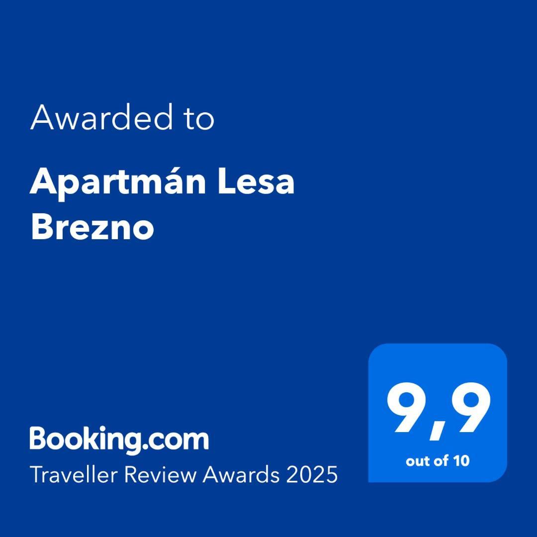 Apartman Lesa 브레즈노 외부 사진